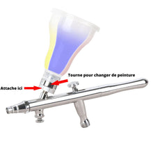Load image into Gallery viewer, [Product] New image Alt for page Aérographe Premium BD-330 et compresseur AS-186
