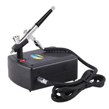 Load image into Gallery viewer, [Product] New image Alt for page Aérographe double action et Mini compresseur avec valise intégré
