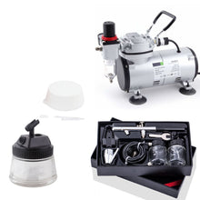 Load image into Gallery viewer, [Product] New image Alt for page Aérographe BD-128 par succion et compresseur FD-18-2 avec accessoires
